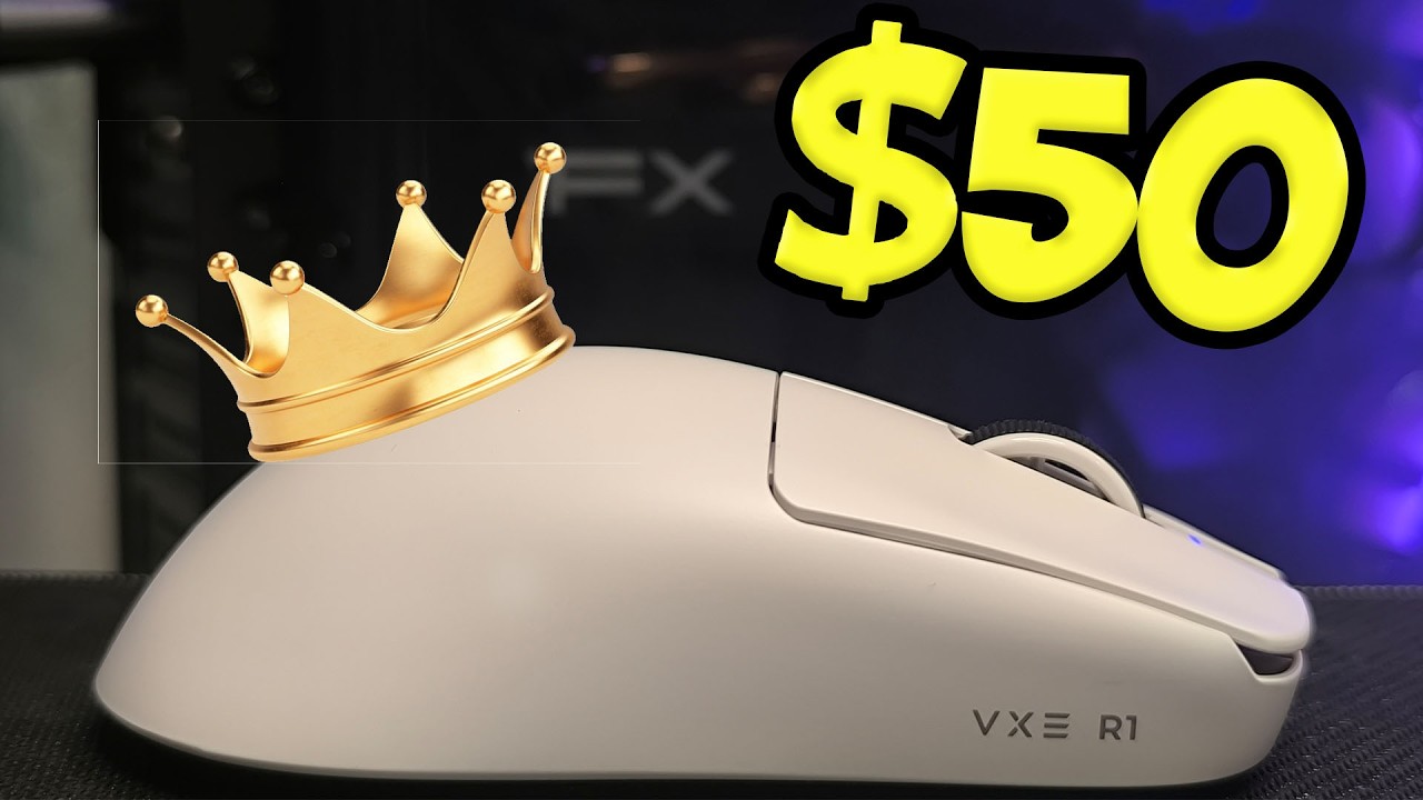 The Ultimate Budget Mouse? VXE R1 Pro Review