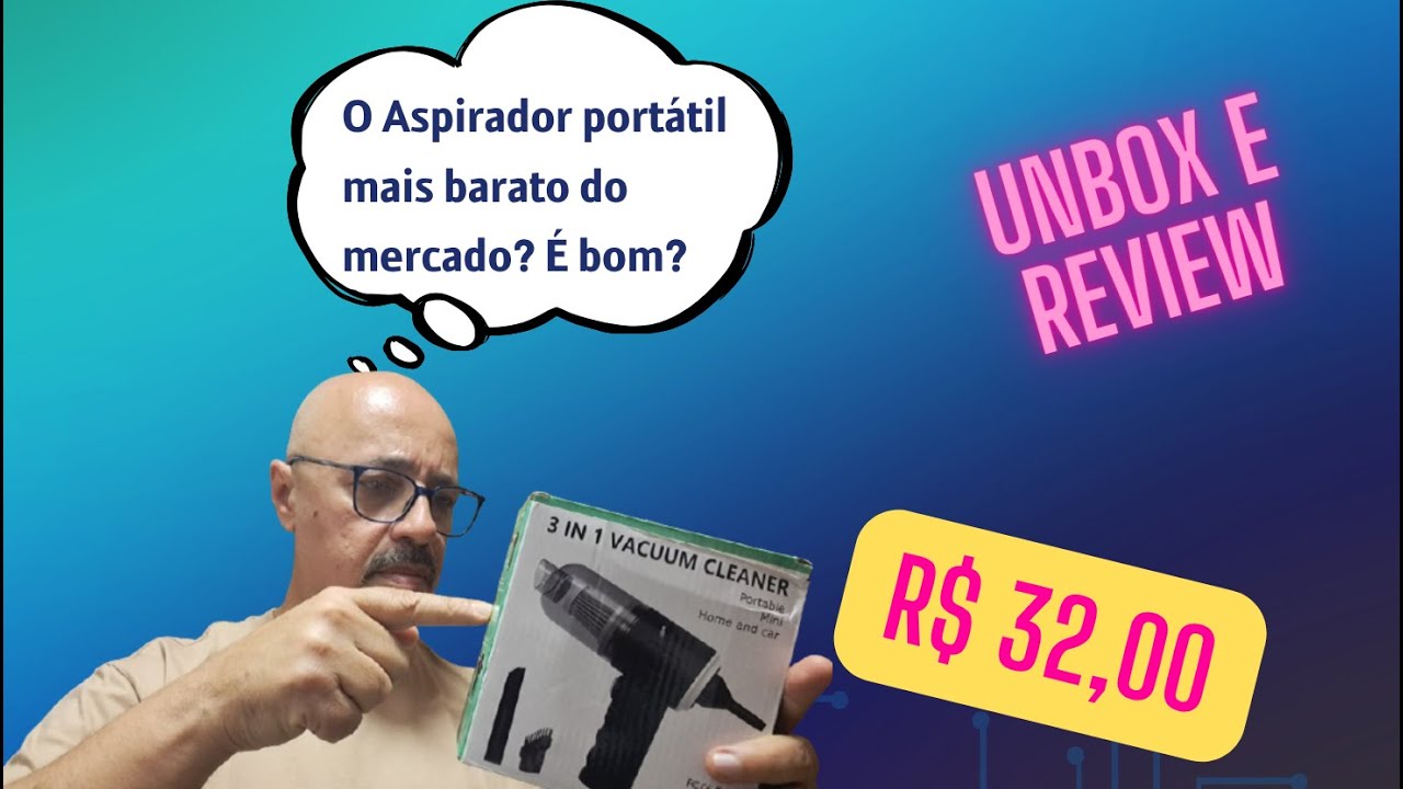 Testei o aspirador mais barato do mercado (Aspirador AS228)