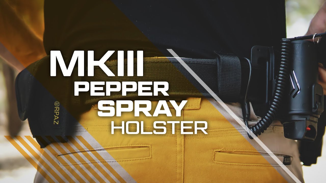 MKIII Pepper Spray Holster -- Quickdraw as fast as 1.5 sec