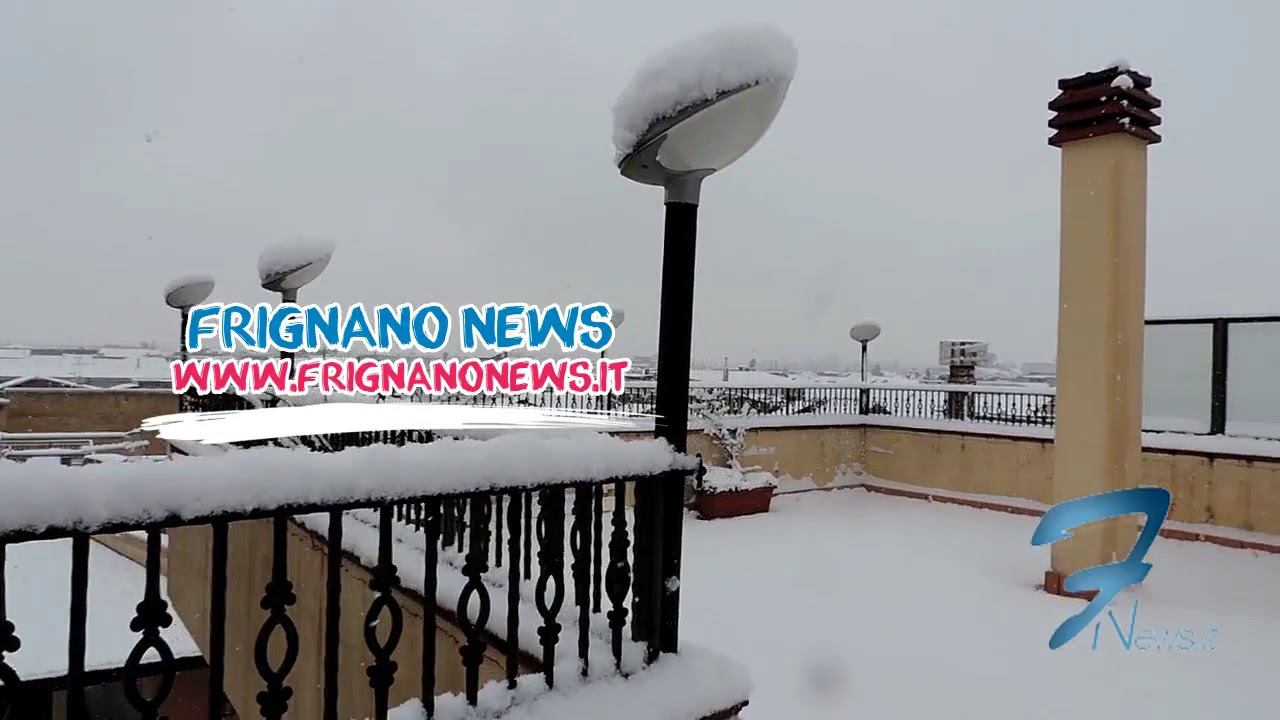 Neve a Frignano (CE) 27 Feb. 1985-2018 - PART 2