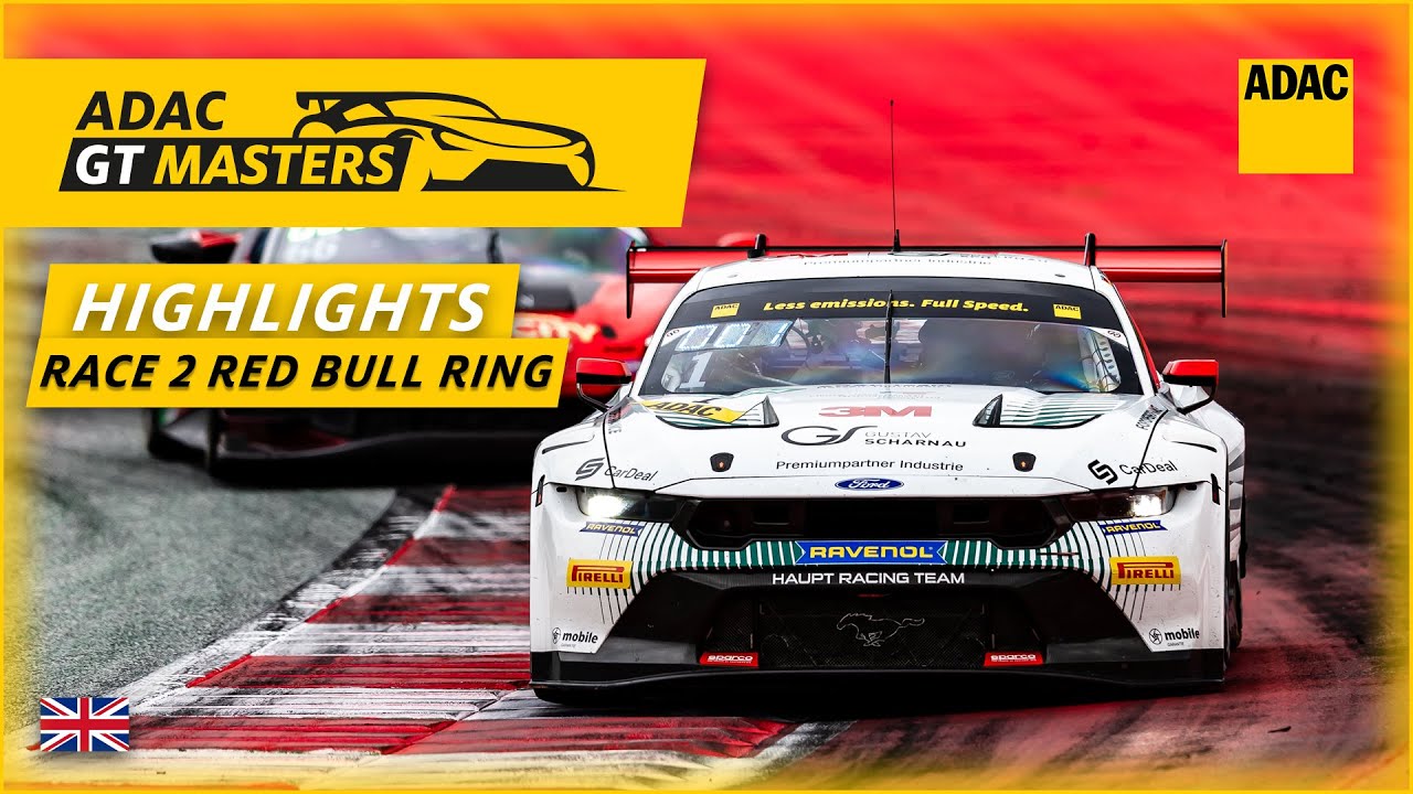 Mustang with the win at Red Bull Ring | Red Bull Ring Race 2 Highlights | ADAC GT Masters 2025