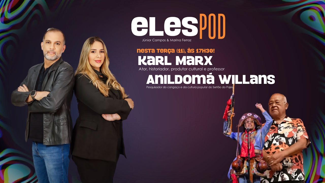 ElesPOD recebe  Karl MarX  e Anildom&aacute; Willans 