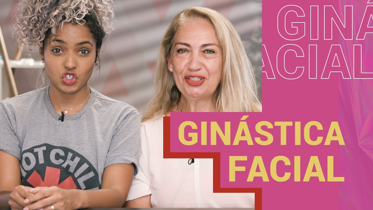 GINÁSTICA facial pra um ROSTO SARADO?