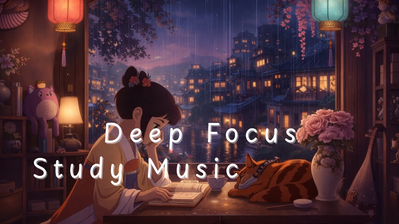 Deep Focus Lofi Beats 🌙 Study Music for Concentration and Relaxing