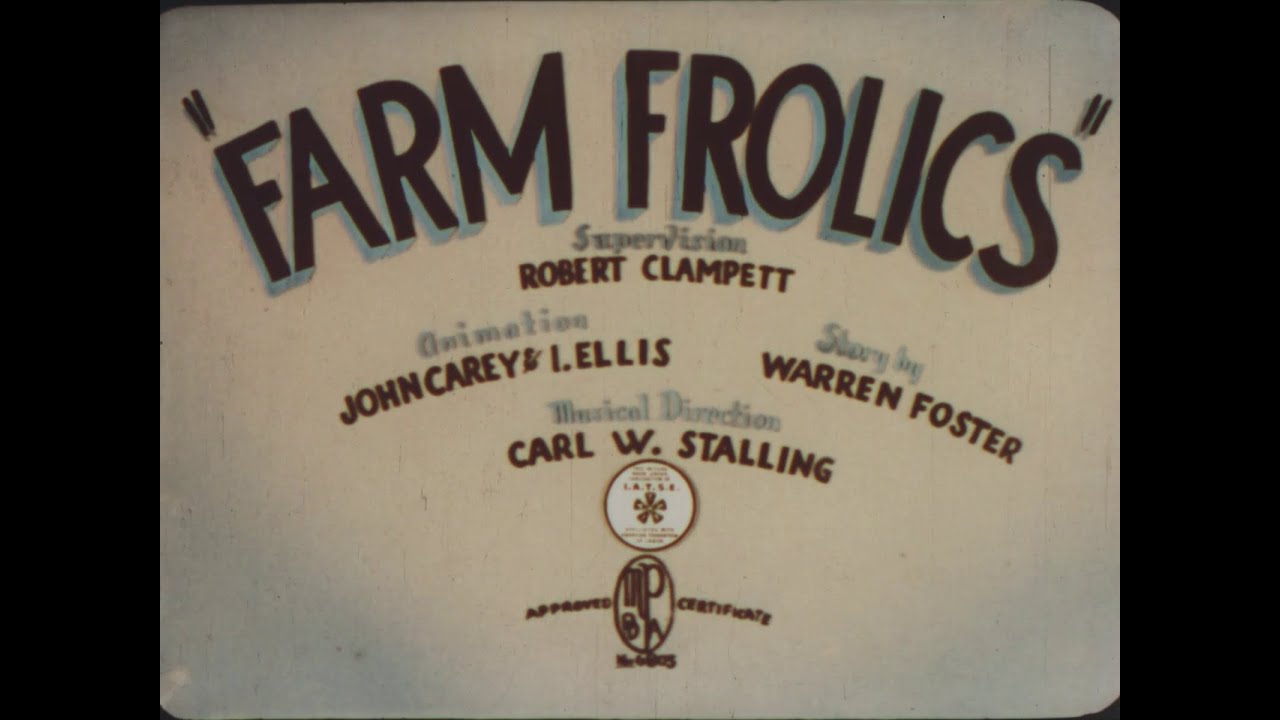 Farm Frolics (HD 1080p) (ORIGINAL TITLES) (NITRATE PRINT)