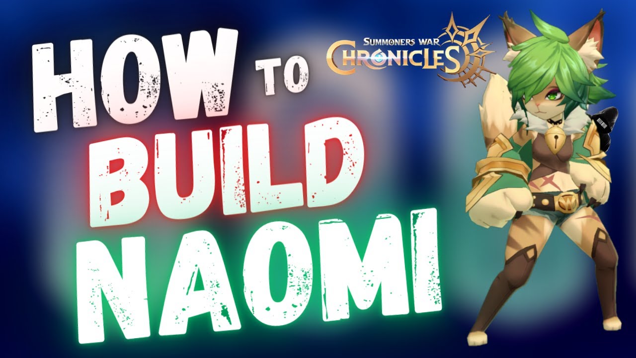 NAOMI, Wind Martial Cat, Damage TESTS! HOW to RUNE the F2P QUEEN! - Summoners War Chronicles