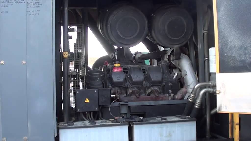 Probelauf Atlas Copco XRVS 466