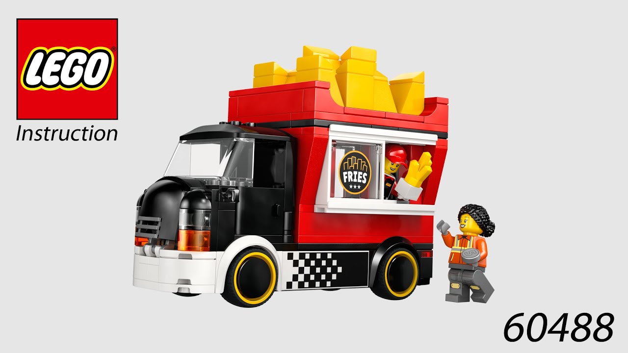 LEGO Instruction - City - 60488 - Fries Food Truck