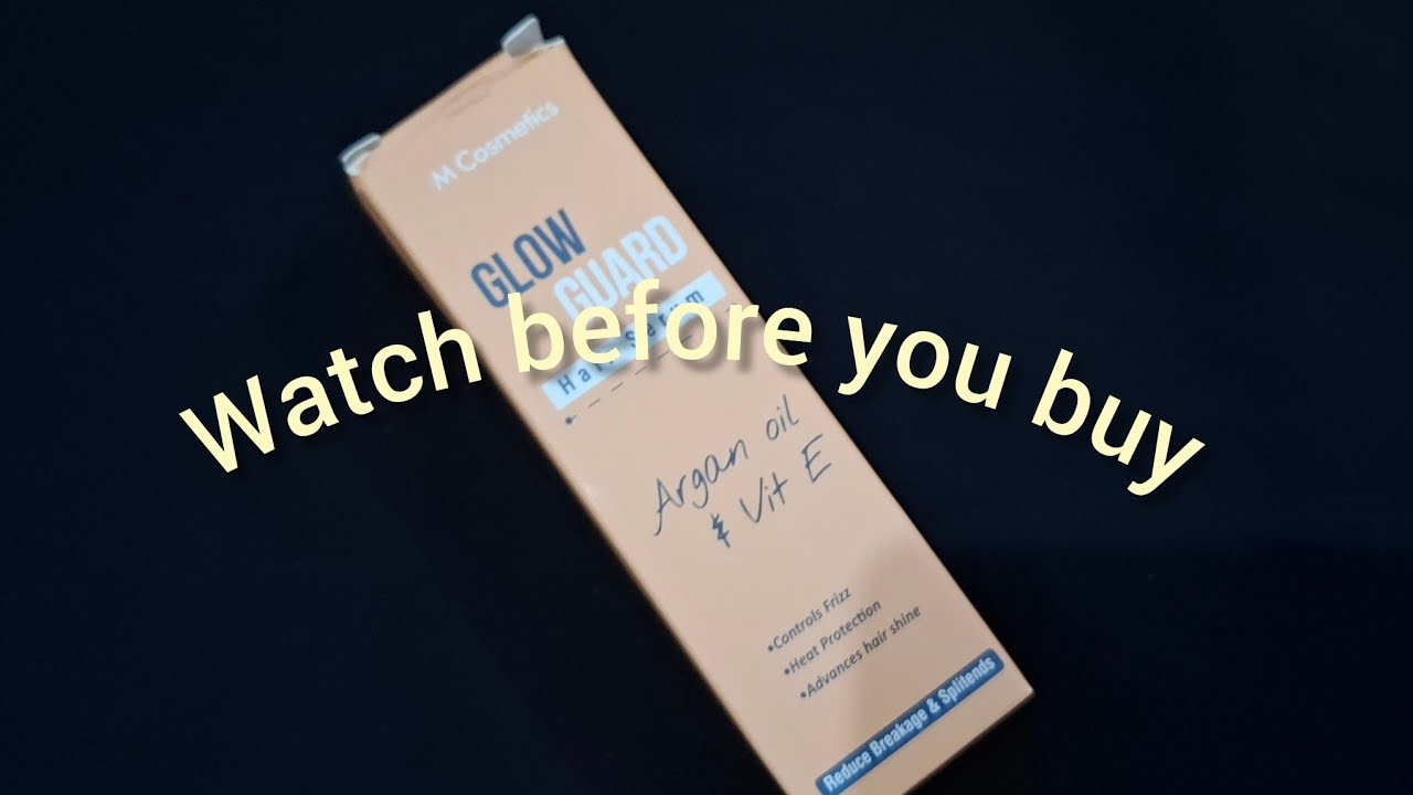 M cosmetics Glow guard hair serum review | phr mat kehna btaya nh 😠 