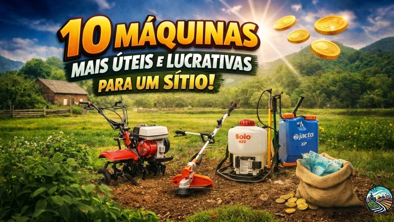 As 10 Máquinas Mais Úteis no Campo (Baratas e Lucrativas!)