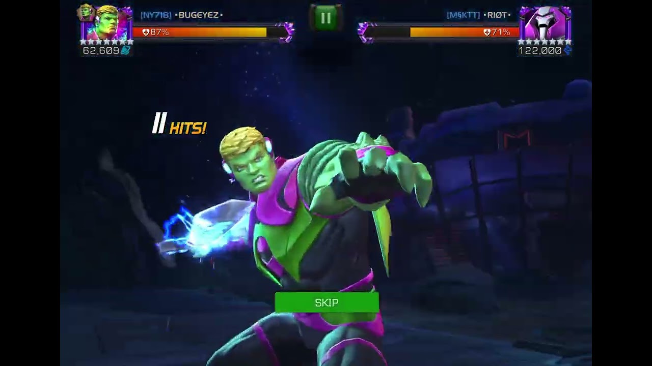 Bugeyez- S64 War 1: Hulkling vs 31 Nimrod