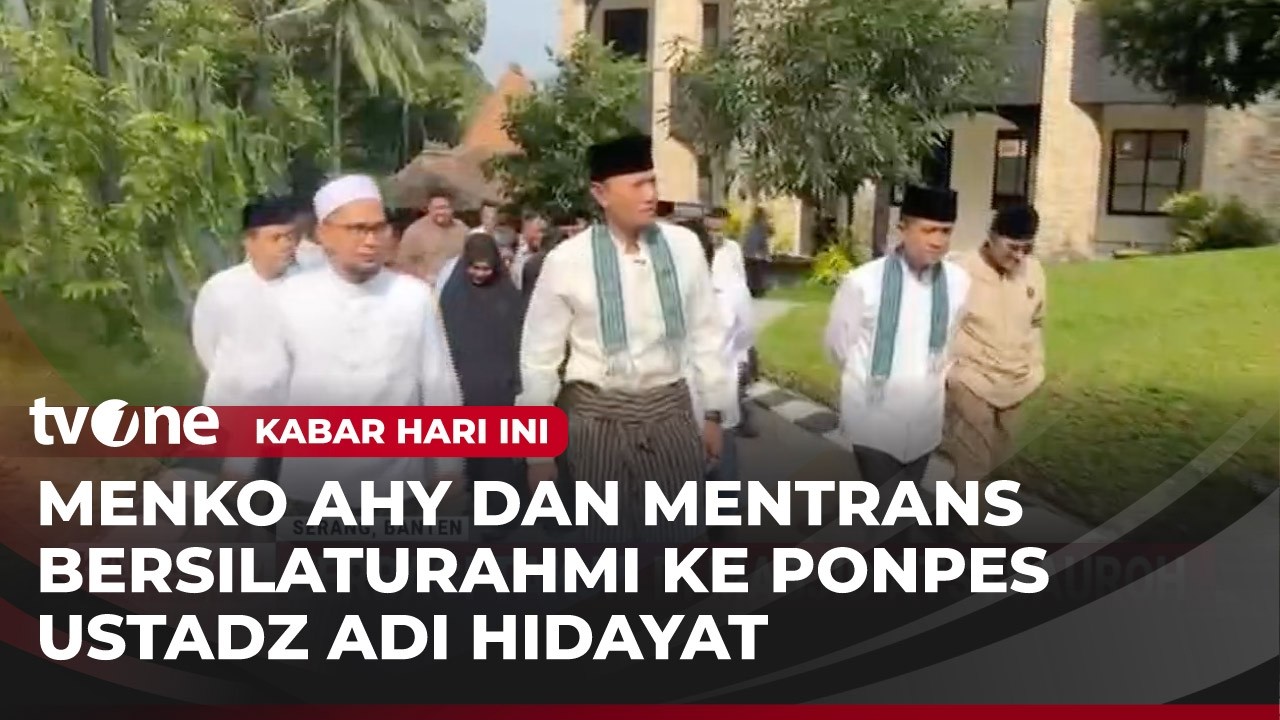 Menko AHY dan Mentrans Berbuka Puasa Bersama Warga di Masjid Ats-Tsauroh | Kabar Hari Ini