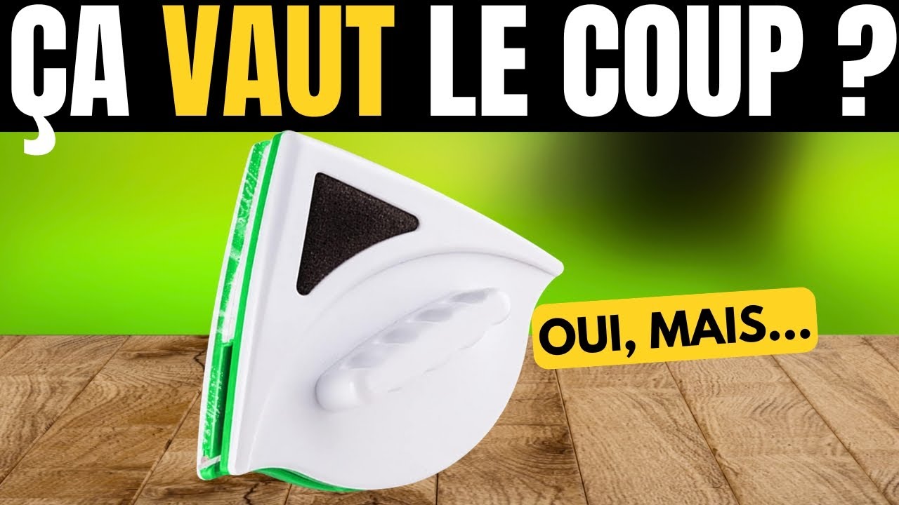 Podazz Nettoyeur de Fenêtre Magnétique Professionnel pour Double Vitrage 20–30 mm,
