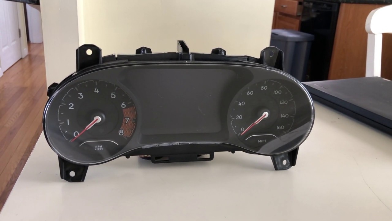 2018 Jeep Compass Instrument Cluster UPGRADE Experiment