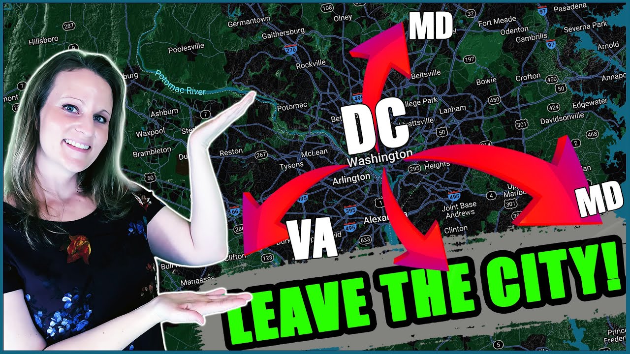 Best Suburbs of DC in 2024 - Where Should YOU Live?
