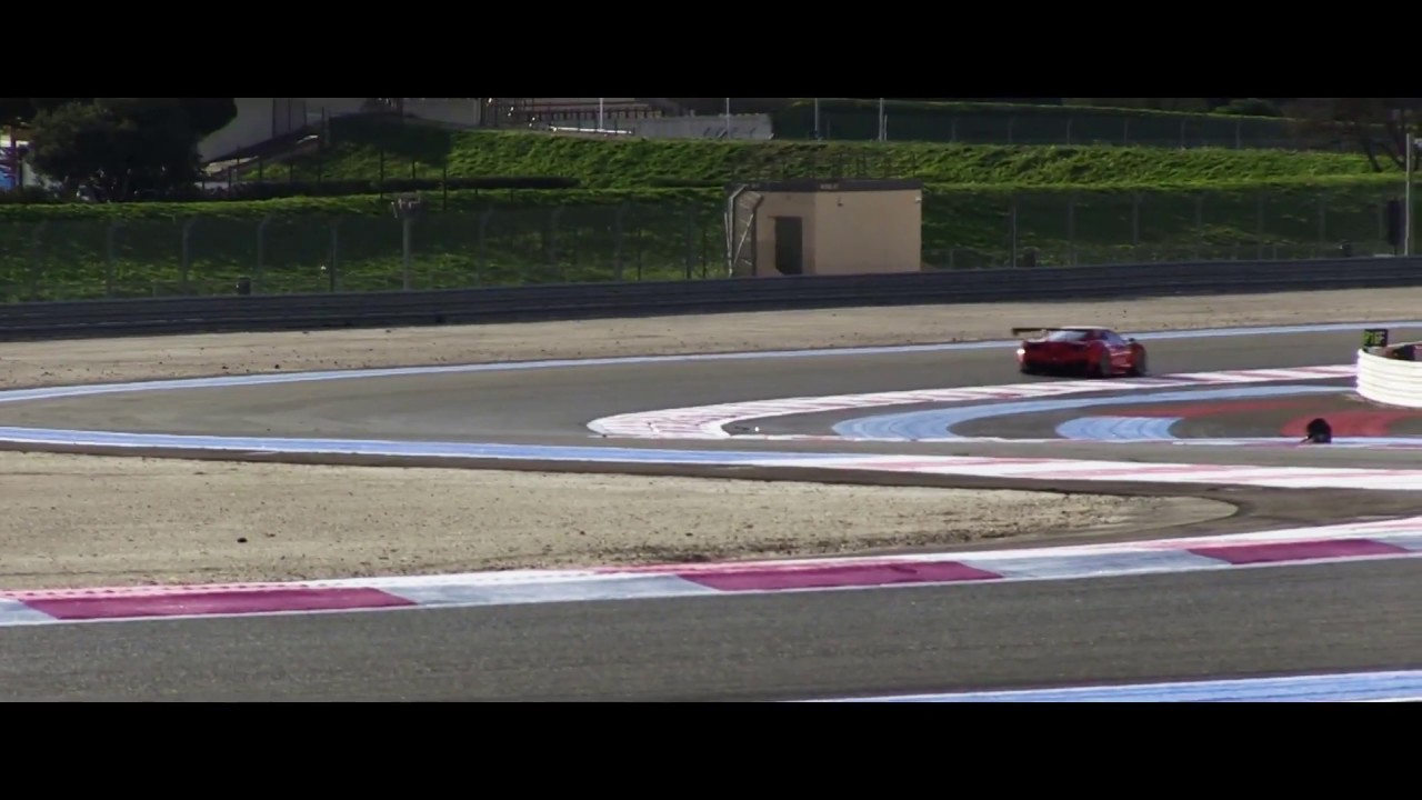 It takes skills to overtake a LeMans Prototype on a fast track - AFCorse TestDay #PaulRicard 01/2016