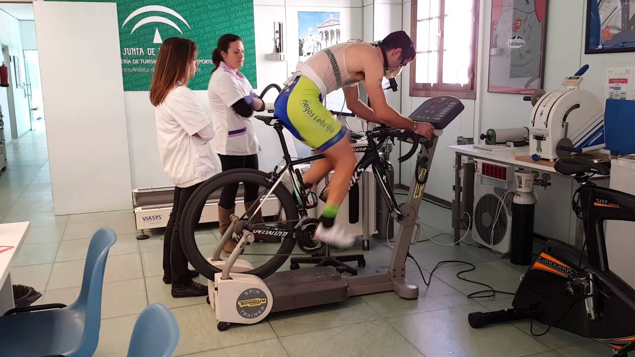 Prueba de esfuerzo Federación Andaluza de ciclismo