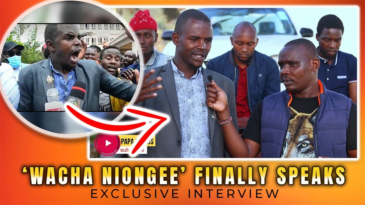 TRENDING ANGRY MERU MAN FINALLY SPEAKS (WACHA NIONGEE INTERVIEW)