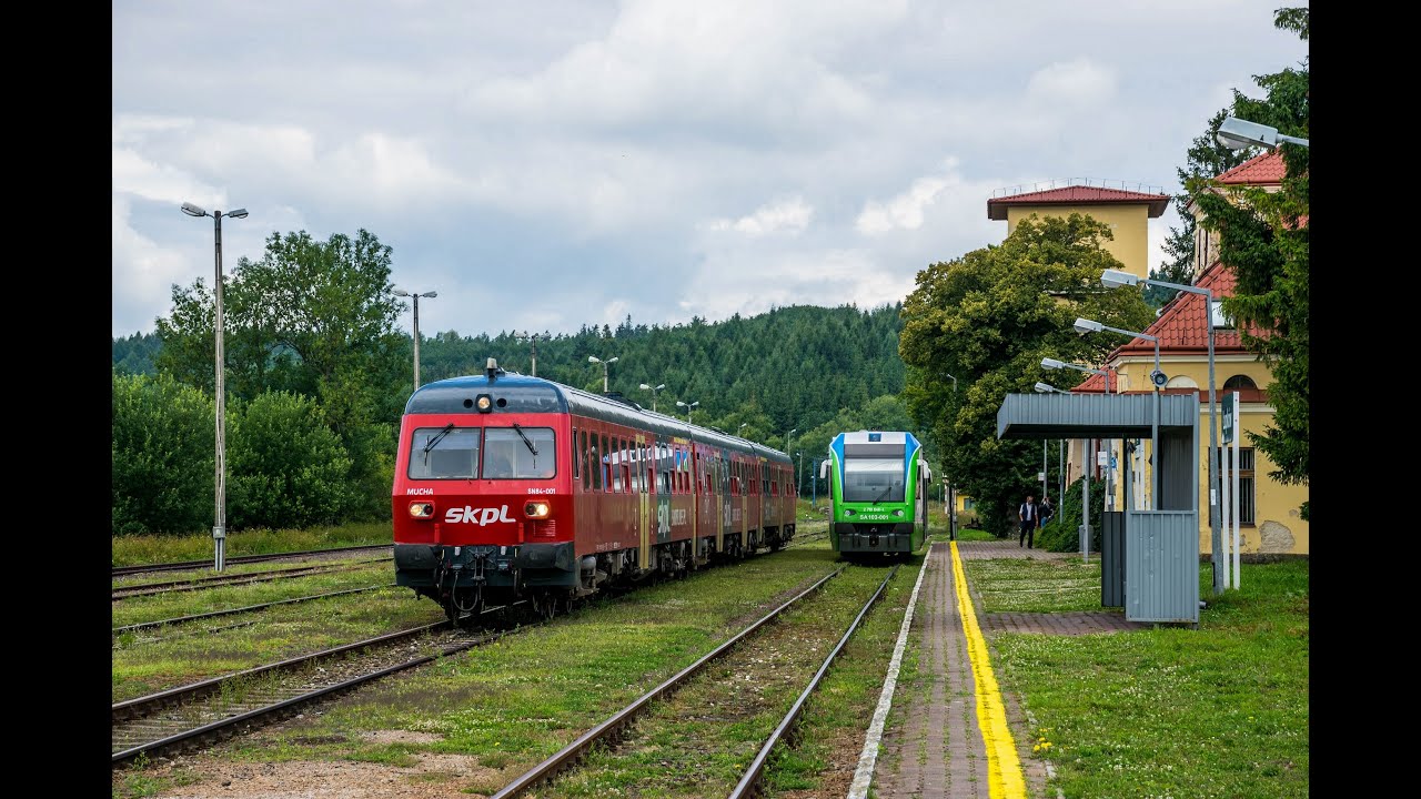 Pociągi wakacyjne w Bieszczadach - 2018