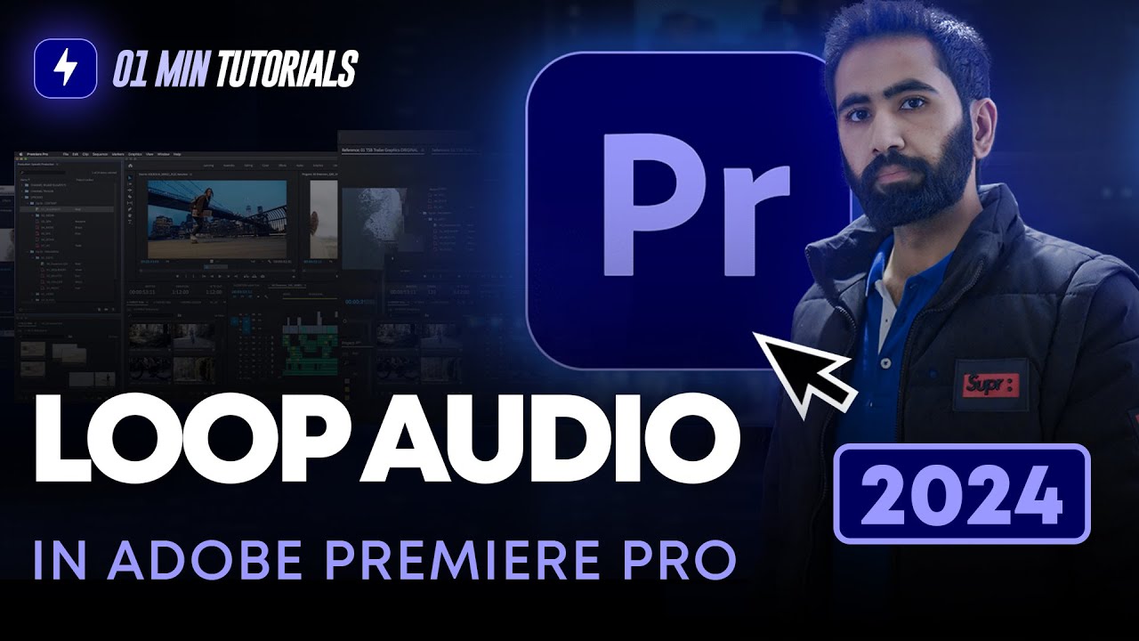 How to Loop Audio in Adobe Premiere Pro 2024 | Audio Enhance Premiere Pro Tutorials