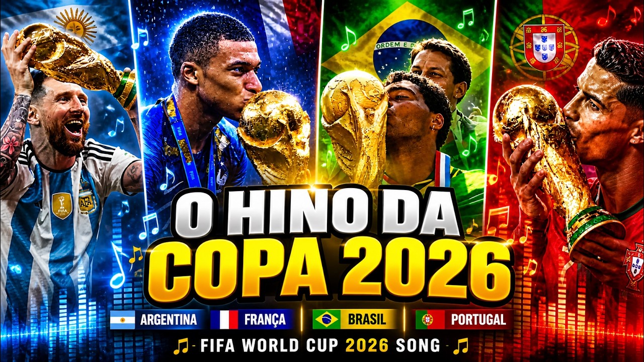 🎵 FIFA World Cup 2026 Song | ARGENTINA | BRASIL | FRAN&Ccedil;A | PORTUGAL🎵