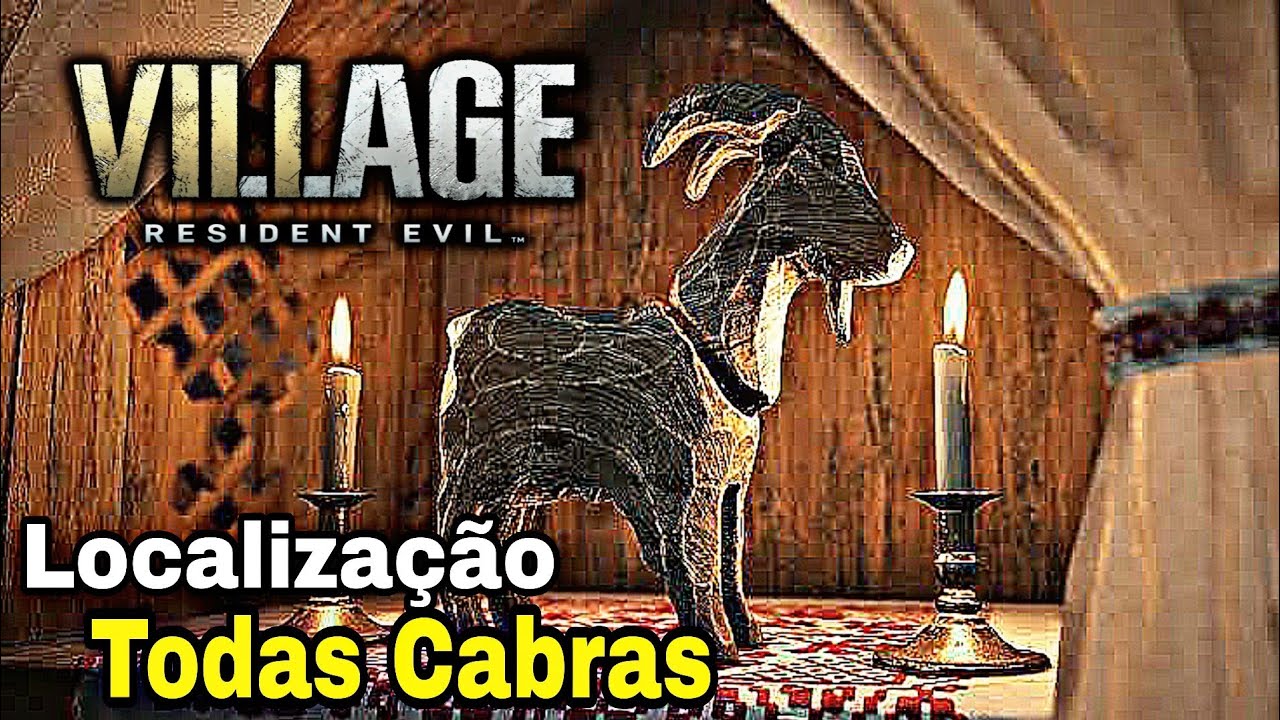 Resident Evil Village Localização de Todas as Cabras de Proteção
