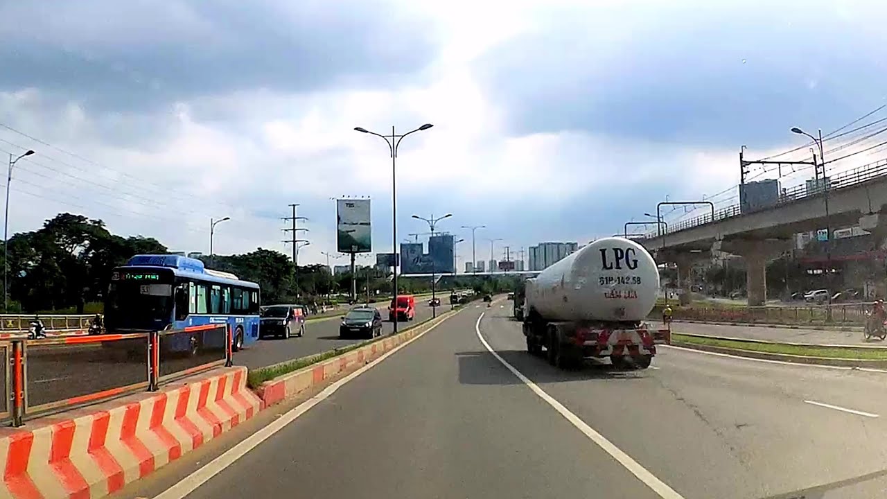 Từ cầu vượt Tân Vạn đến Cầu vượt Hàng Xanh