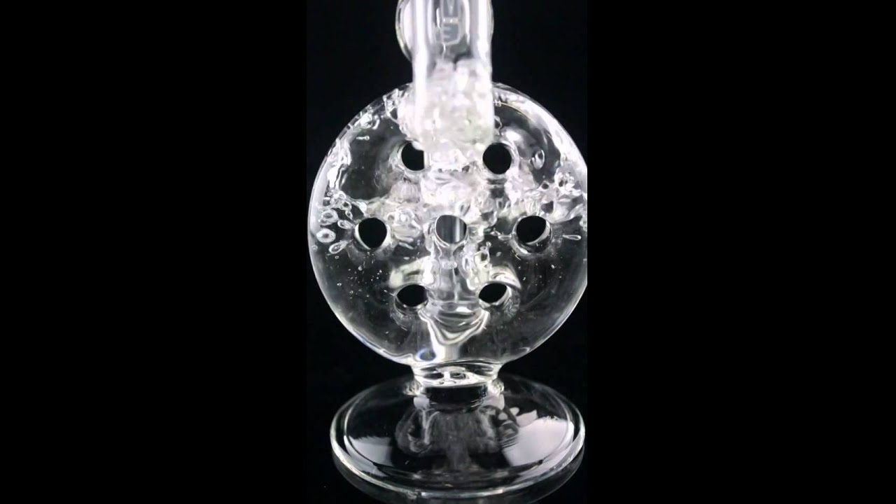 KRAVE Glass Swiss Style Perc Oil Rig Bubbler