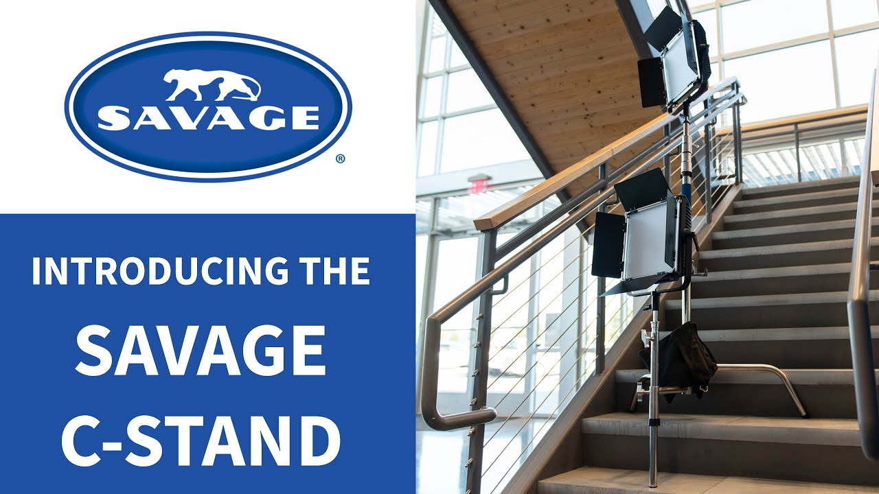 Introducing... The Savage C-Stand! (Patent Pending)