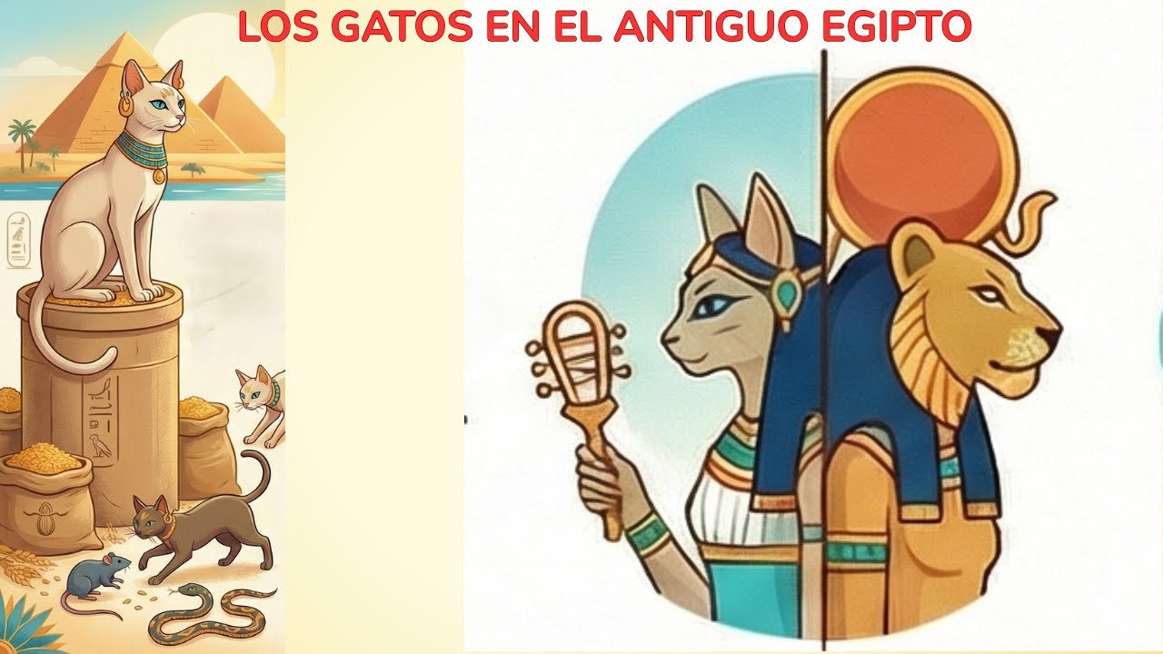 Los gatos en el Antiguo Egipto