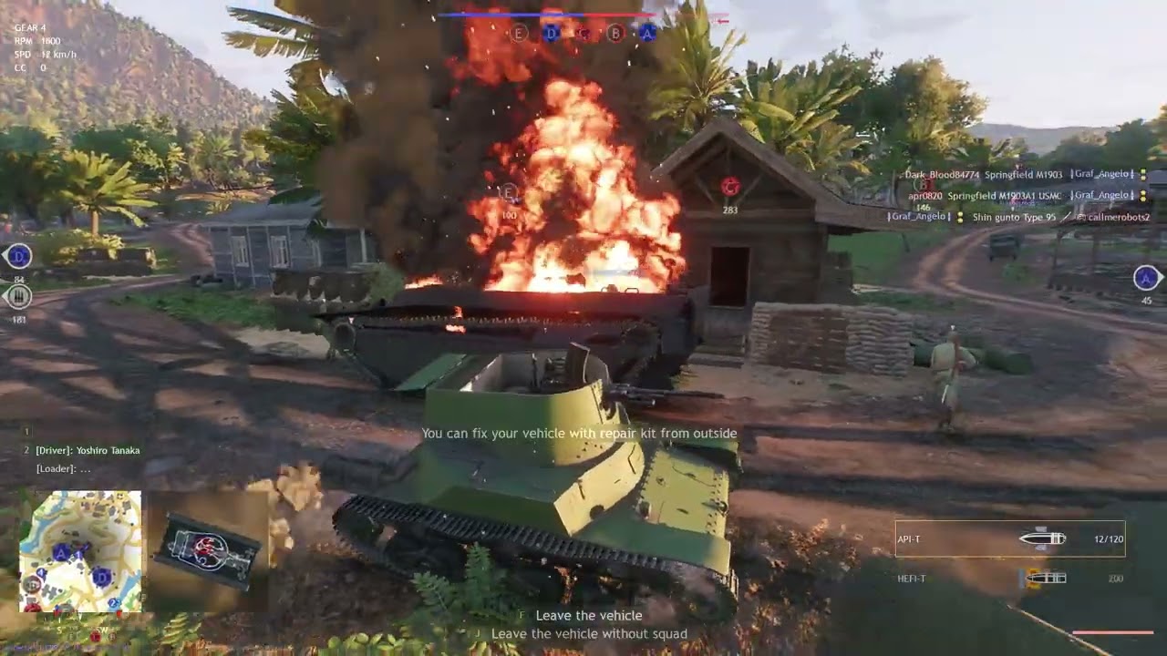 Enlisted Japan BR I Gameplay: Alligator Creek (Conquest) Large Paratrooper Skip