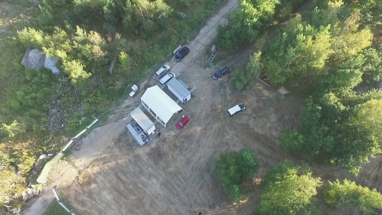 Złoty pociąg 24.08. koniec poszukiwań wykopy zasypane Gold train the end of digging