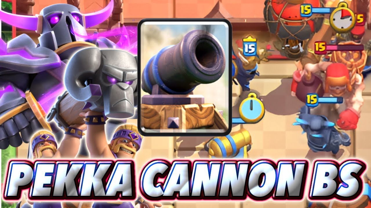 【クラロワ】PEKKA CANNON BRIDGE SPAM is Broken🤣