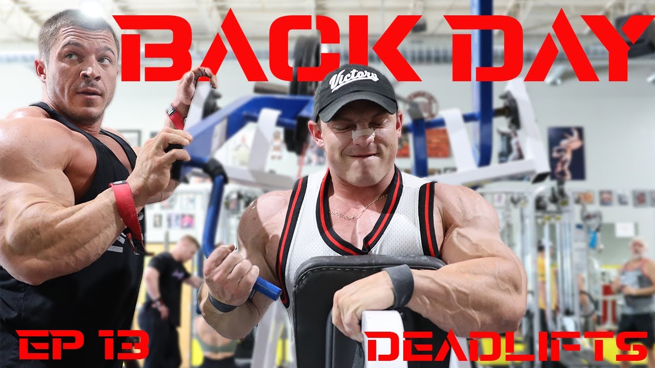 MAX DEADLIFTS + INTENSE BACK TRAINING