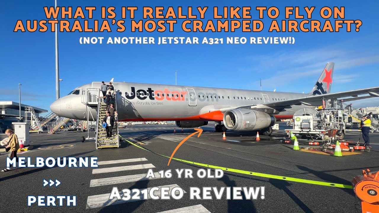 Насколько плох на самом деле печально известный и старый Airbus A321CEO компании JETSTAR? Обзор р...