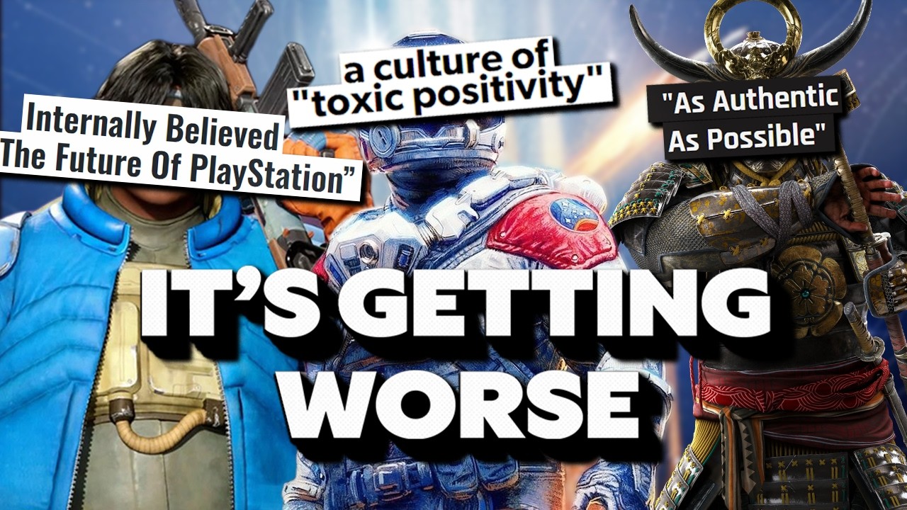 «Токсичный позитив» разрушает игровые студии (Ubisoft, Sony, Bethesda)