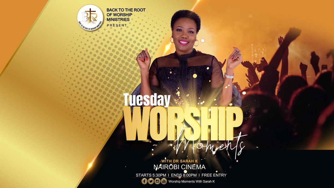 Tuesday Worship Moments Live with Dr. Sarah K & Shachah Team {28TH NOV 2023}