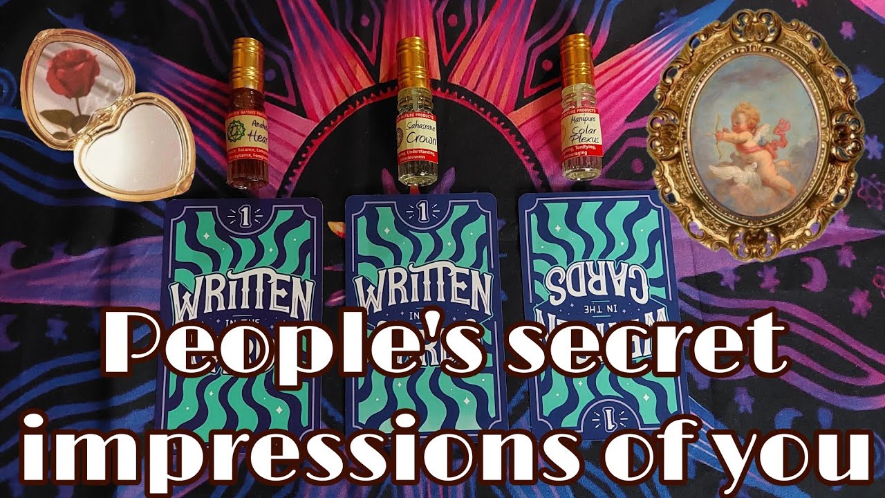 ✨️People's secret impressions of you. Tarot timeless pick a card reading.