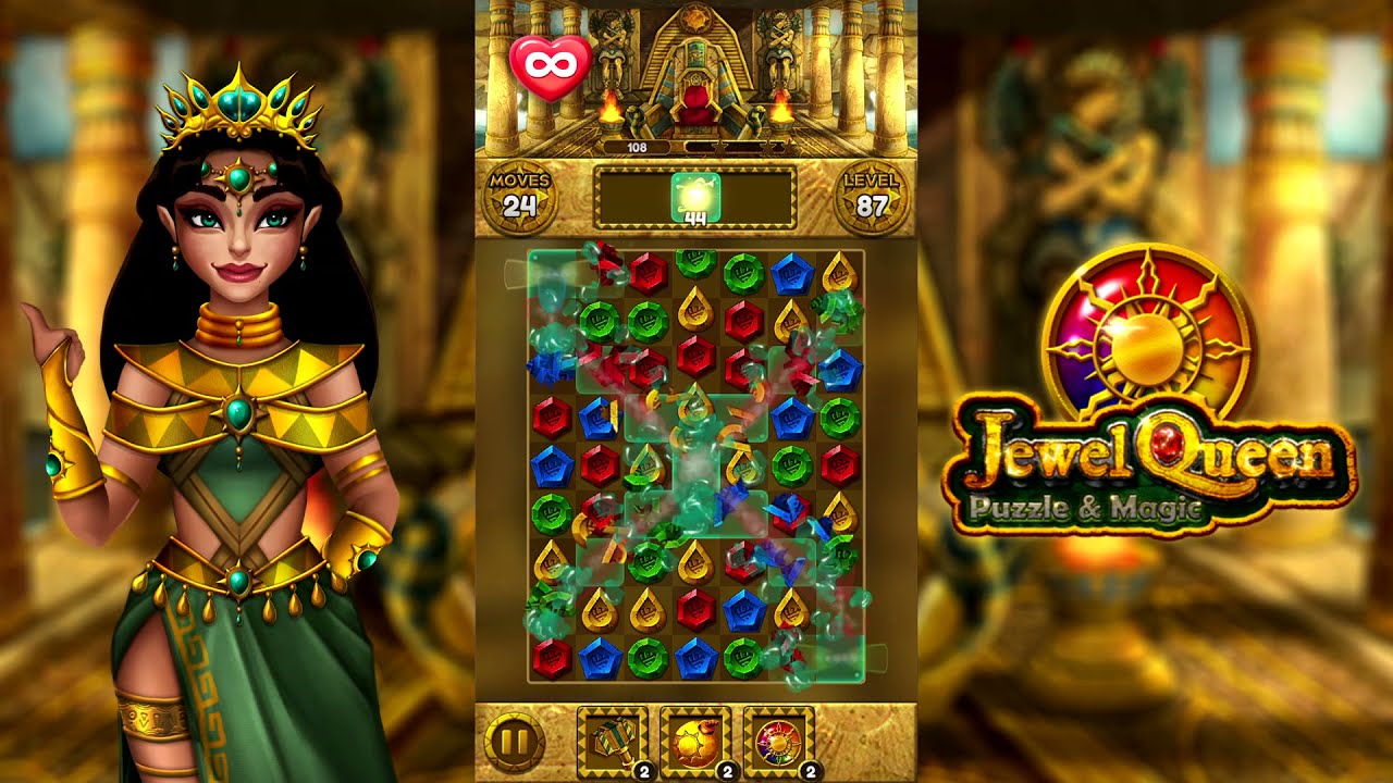 Jewel Queen: Puzzle & Magic - Match 3 Game (V4_Top_V3.1)