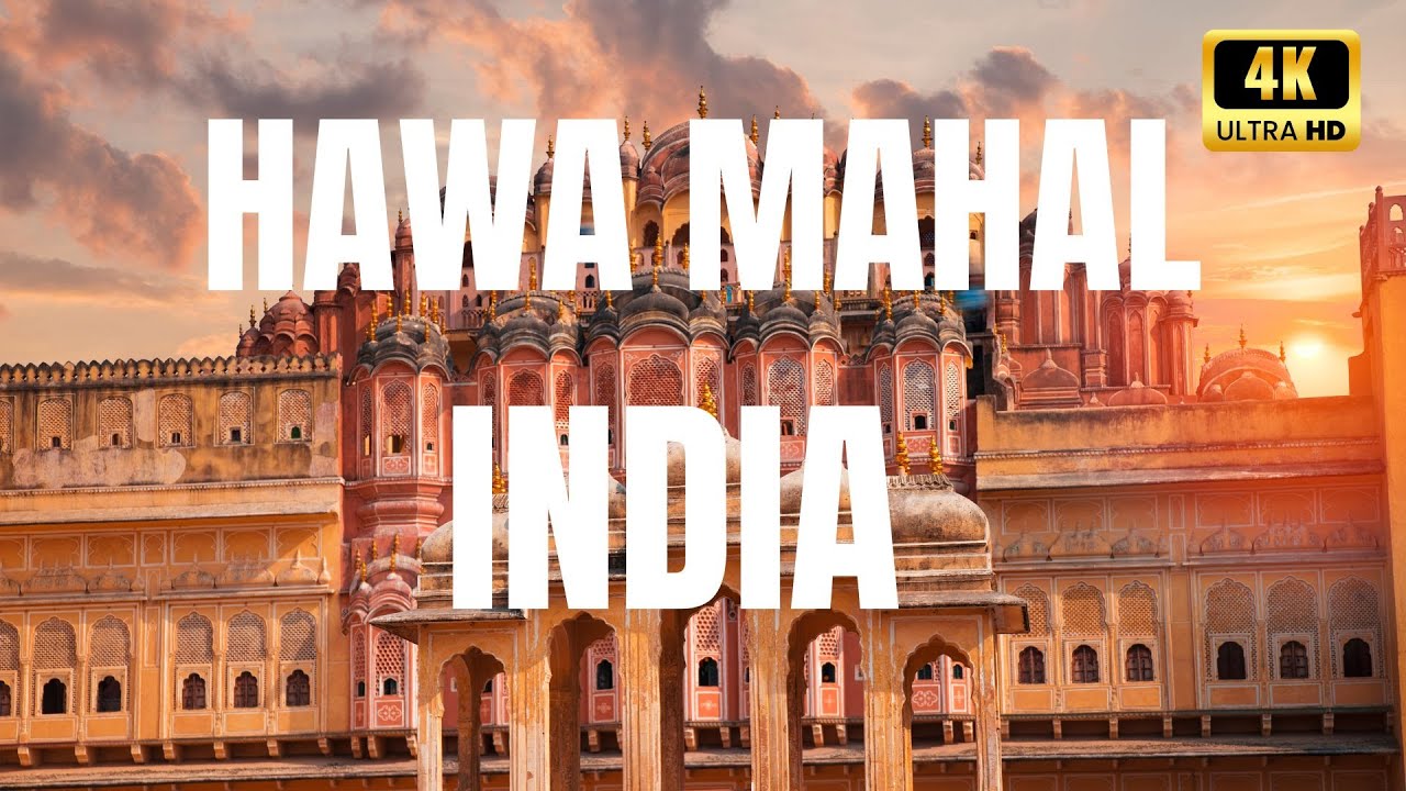Palace of the Winds Hawa Mahal, India | 4K HD Travel Video #travel #india #youtube #history #fyp