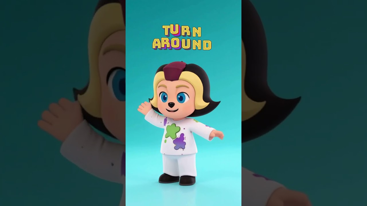 Turn Around with Arty | Balance & Body Awareness for Kids