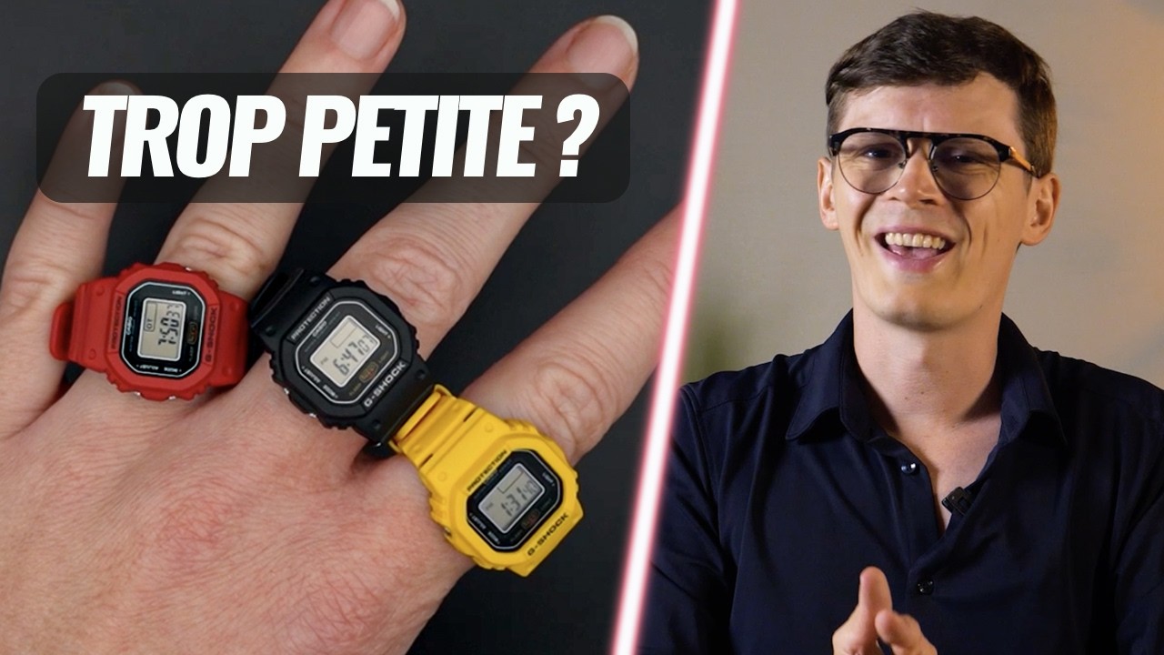 LA PLUS PETITE G-SHOCK DU MONDE !! (C'est une bague!)