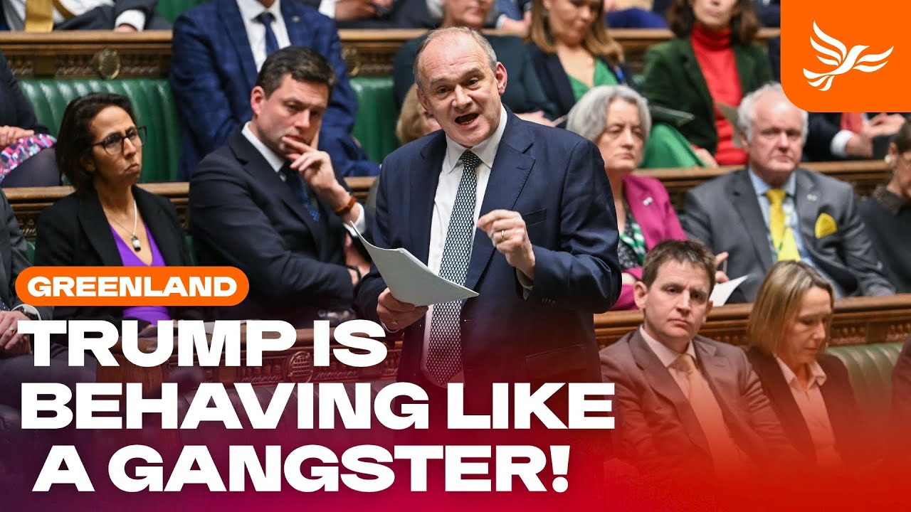 Ed Davey responds to PMs statement on Greenland | Full Statement