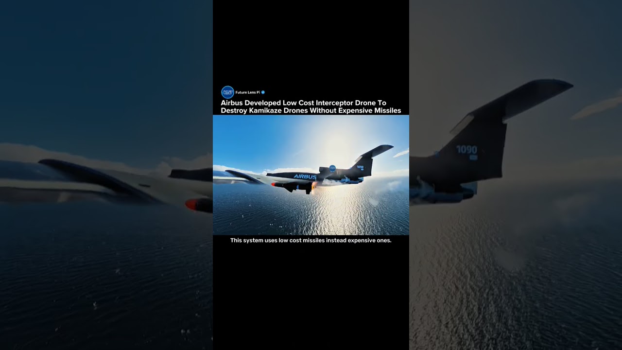 Airbus Reveals Low-Cost Drone Defense That Could Change Modern Warfare #drone #warfare #military