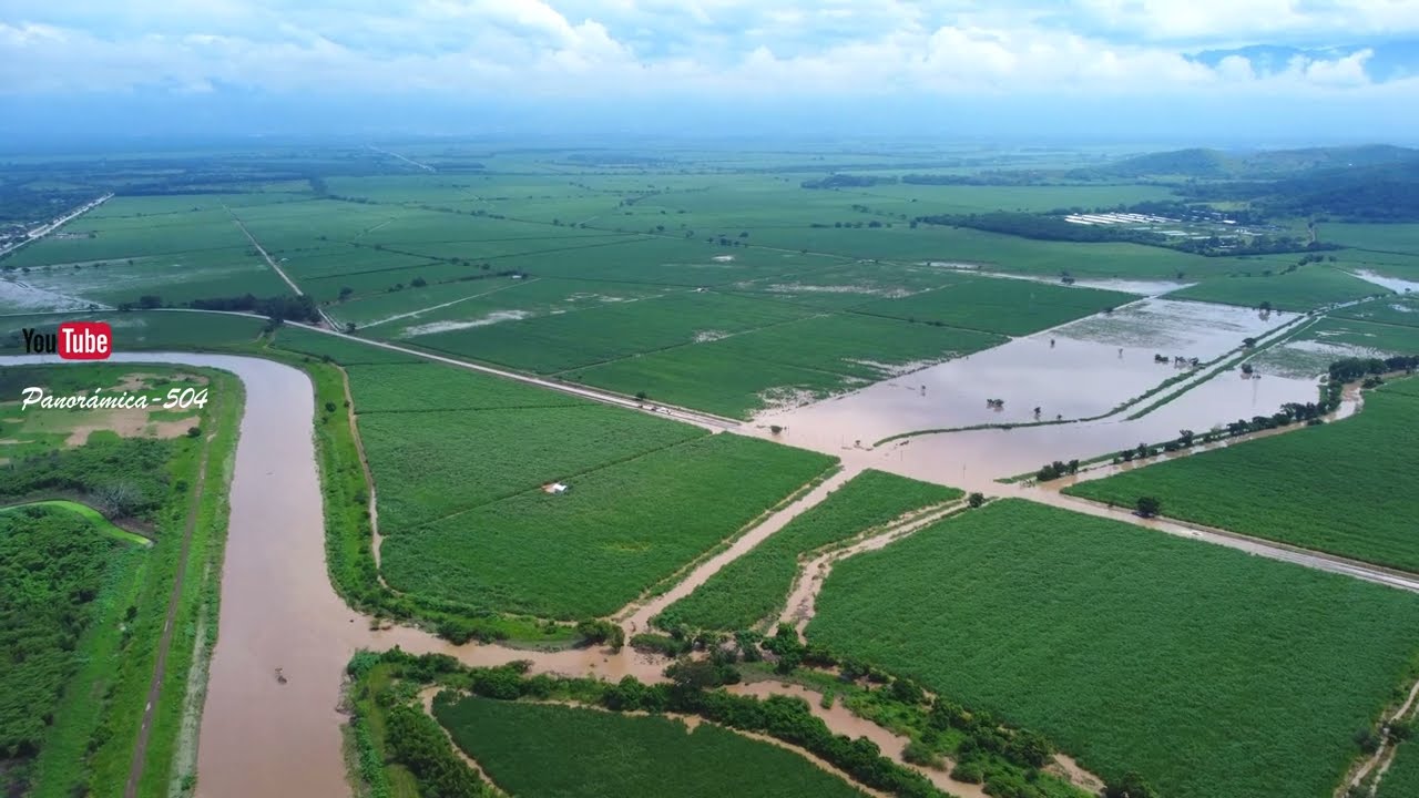 LA LIMA,CORTÉS Canal Maya - RÍO CHAMELECÓN HOY 11-OCT.-2022 10:00 am