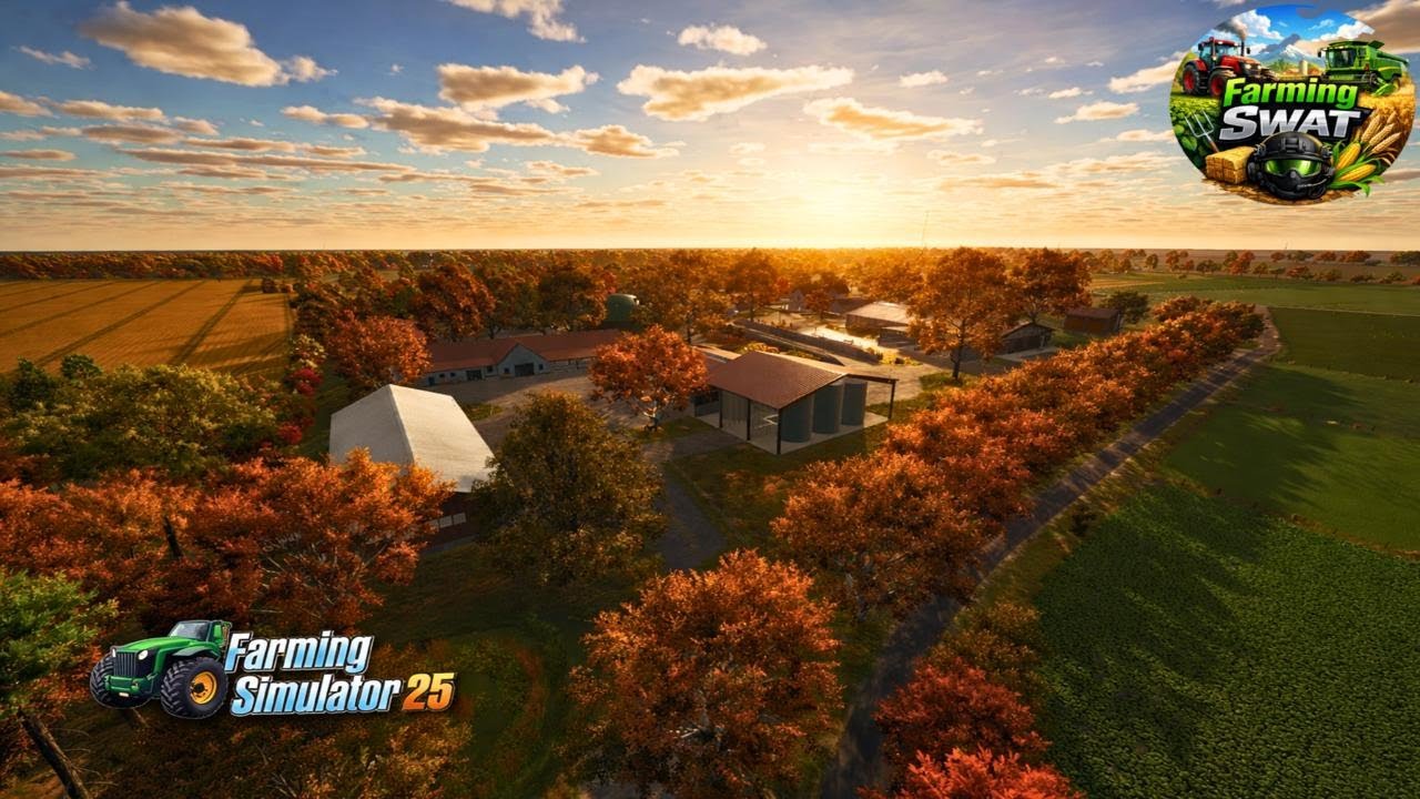 Building a massive Cattle-farm on Klattenhof | Farming Simulator 25 | Timelapse | Klattenhof