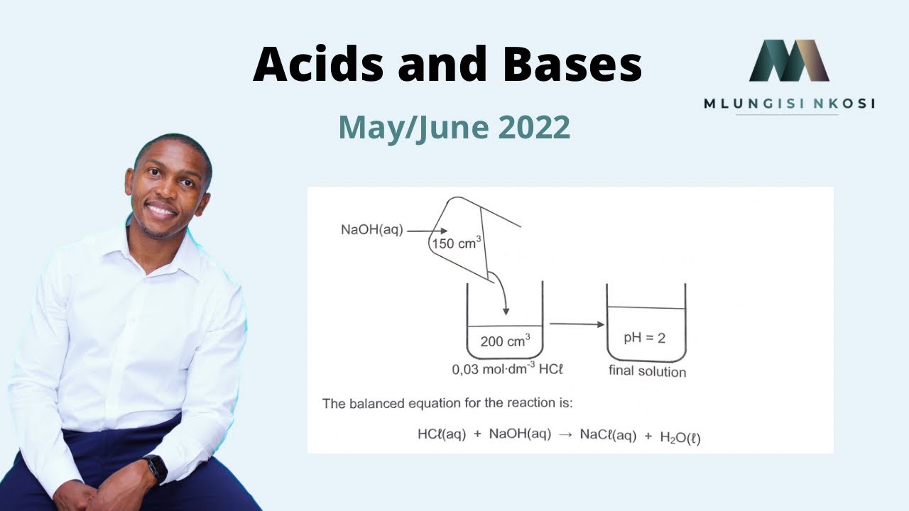 Grade 12 Chemistry | Acids and Bases | Mlungisi Nkosi