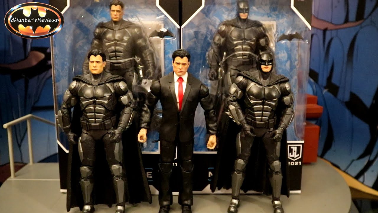 McFarlane DC Multiverse Unmasked Batman Ben Affleck Zack Snyders Justice League Action Figure Review
