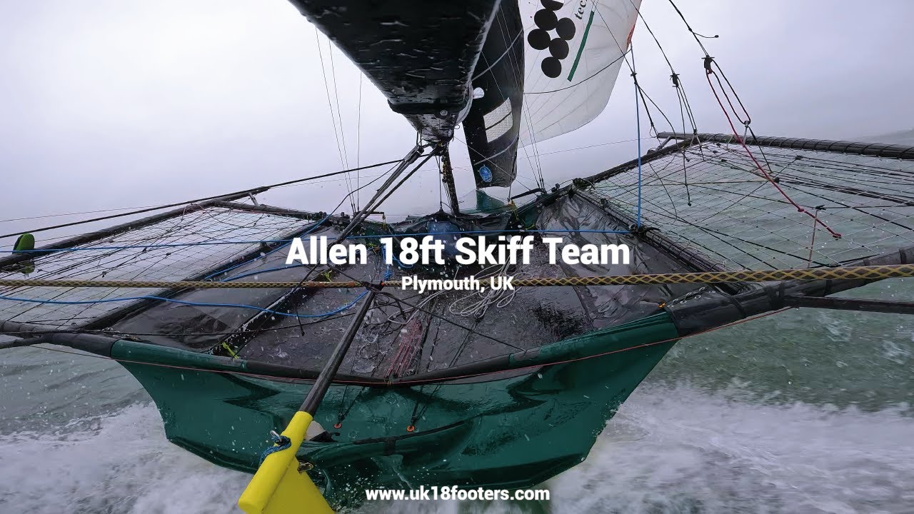 18ft Skiff Sailing - Plymouth, UK