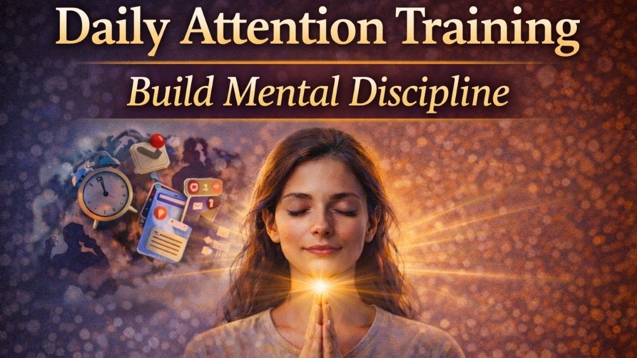 Daily Attention Training | Build Mental Discipline Train Your Mind for Focus | Silva Mind  (Day 13)